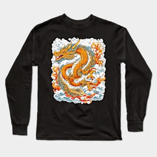 Dragon Carving Long Sleeve T-Shirt